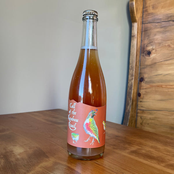 Call of the Rainbow Quail - Sparkling Red Wine and Apple Co-ferment
