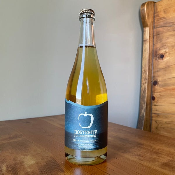 On a Clear Night -- Gin Barrel Aged Sparkling Cider