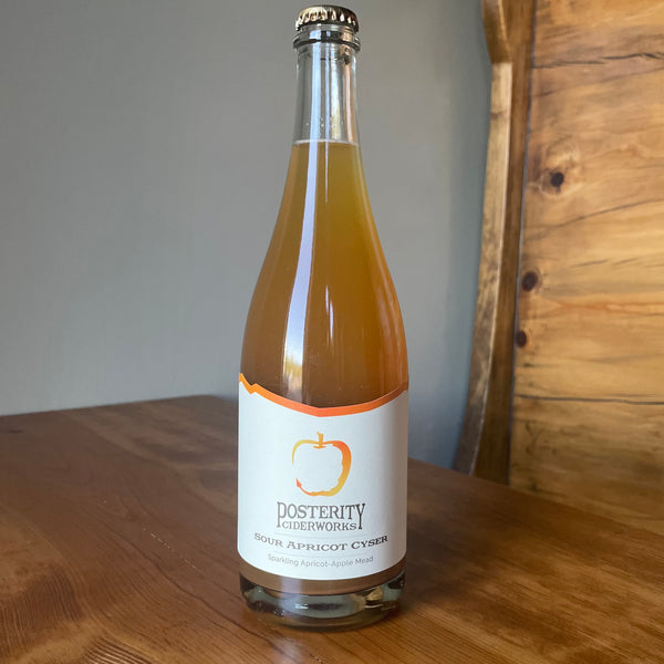 Sour Apricot Cyser- Sparkling Apricot and Apple Mead