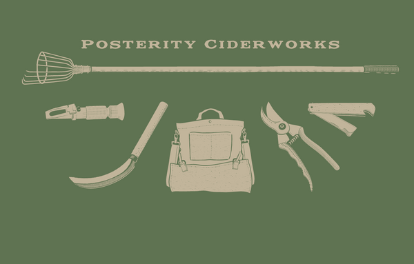 PREORDER: "work with your hands" cider maker's shirt