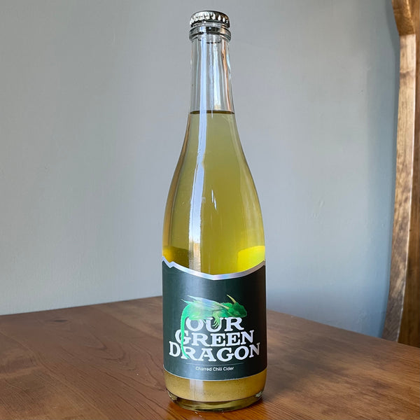 Our Green Dragon- Charred Green Chili Cider