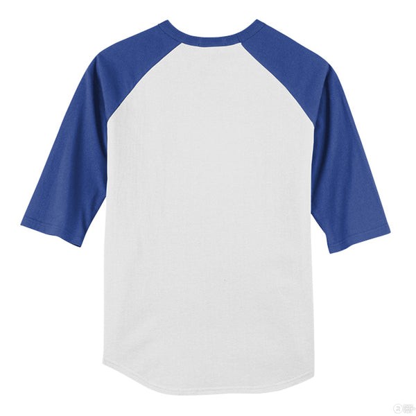 White/Royal - BACK